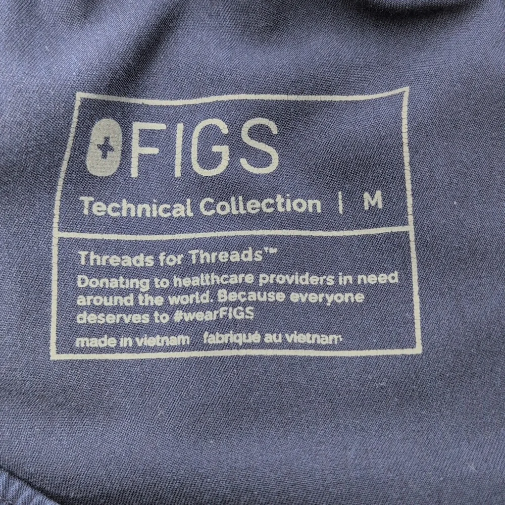 Figs Cairo Cargo Scrub Pants Navy